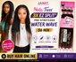 Janet Collection Nala Tress 3x EZ Split Pre Stretched Water Wave 56 inch_