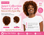Janet Collection Natural Curly  - Natural Afro Kane Wig_